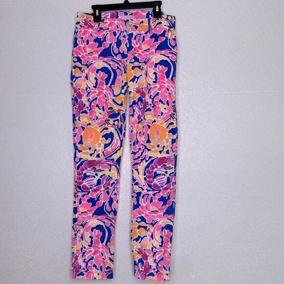 Lilly Pulitzer Callahan Chino Pants in Catch and Release 0 - Picture 2 of 6